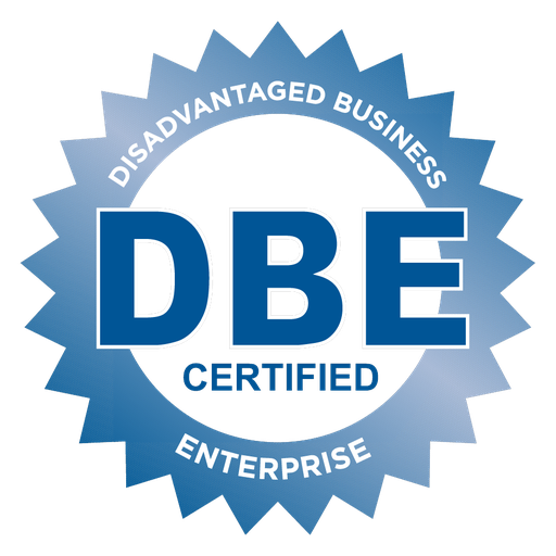 Disadvantaged Business Enterprise certified