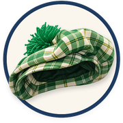 D.C.'s signature green plaid hat